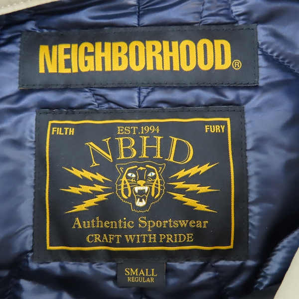 実際に弊社で買取させて頂いたNEIGHBORHOOD/ネイバーフッド 中綿コート 182aqnh-jkm06/Sの画像 2枚目