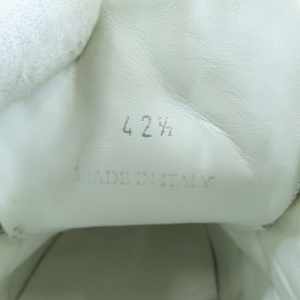 実際に弊社で買取させて頂いたJIMMY CHOO/ジミーチュウ RAINE/M AHS 191/スニーカー/シューズ/42.5の画像 5枚目