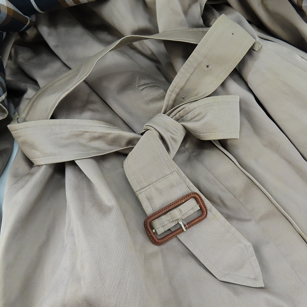 実際に弊社で買取させて頂いたBurberry's/バーバリーズ ライナー付き トレンチコート/11の画像 9枚目