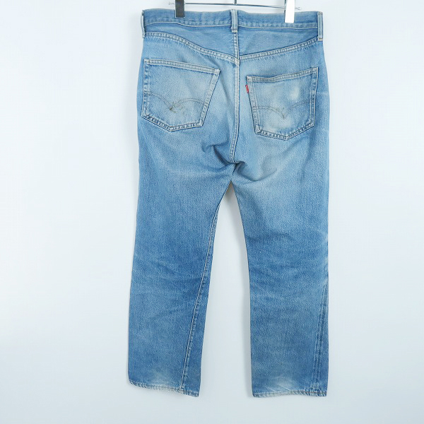 実際に弊社で買取させて頂いたLEVIS/リーバイス  501XX 刻印2 66前期 スモールe/紙パッチ/赤耳/チェーンステッチ デニムパンツ/W35の画像 1枚目