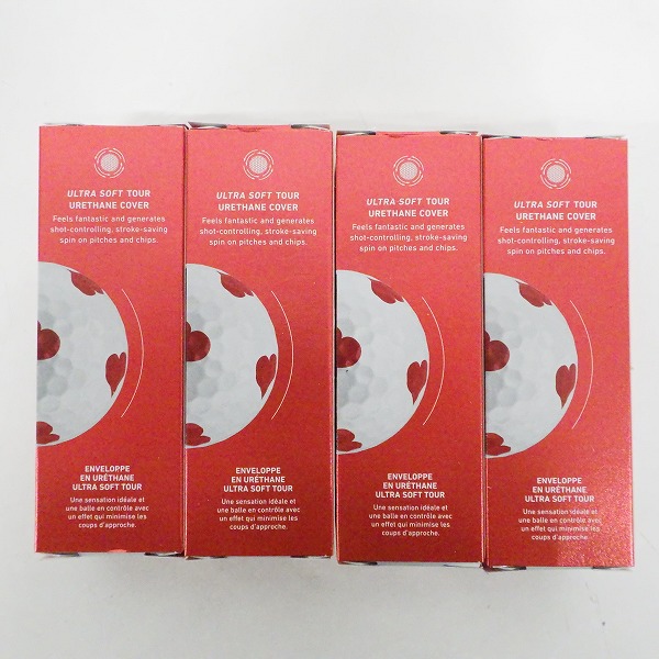 実際に弊社で買取させて頂いた【未使用】Callaway/キャロウェイ CHROME SOFT TRUVIS/クロムソフト ゴルフボール トランプ柄 ホワイト 1ダースの画像 3枚目