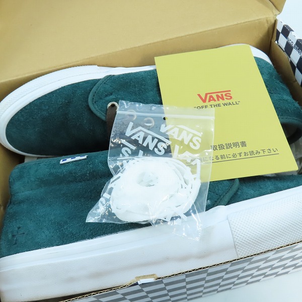 実際に弊社で買取させて頂いたNoah × Vans/ノア×バンズ SKATE CHUKKA/スケートチャッカ "NOAH" GREEN VN0A7SLZGRN/27.0の画像 7枚目