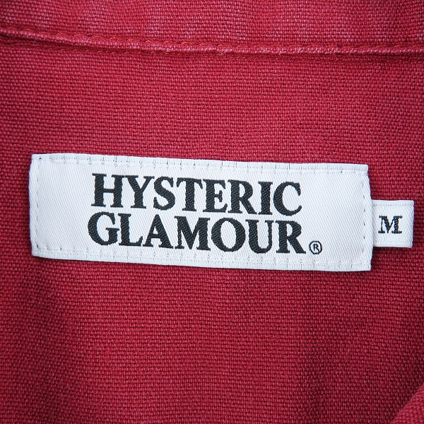 実際に弊社で買取させて頂いたHYSTERIC GLAMOUR/ヒステリックグラマー HYS TIMES pt 半袖ボーリング SH 0222AH05/Mの画像 2枚目