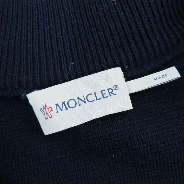 実際に弊社で買取させて頂いたMONCLER/モンクレール MAGLIONE TRICOT CARDIGAN ニット切り替え カーディガン/ダウンジャケット B20919412700/XXLの画像 2枚目