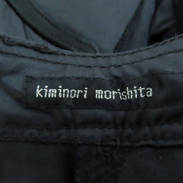 実際に弊社で買取させて頂いたkiminori morishita×Roen/キミノリモリシタ×ロエン レザー切替 デザインパンツ 7747327 /Fの画像 2枚目