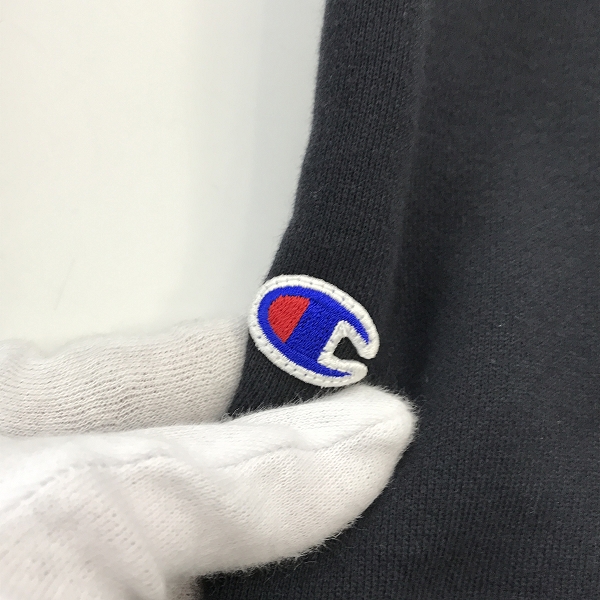 実際に弊社で買取させて頂いたChampion×ATMOS LAB/チャンピオン×アトモス P/O HOODED SWEATSHIRT パーカー C8-S114/XXLの画像 5枚目