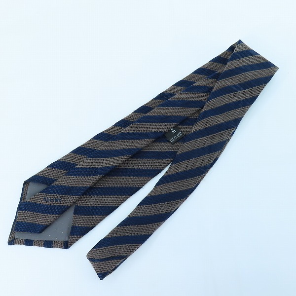 実際に弊社で買取させて頂いたCELINE/セリーヌ ストライプ ウールネクタイの画像 1枚目
