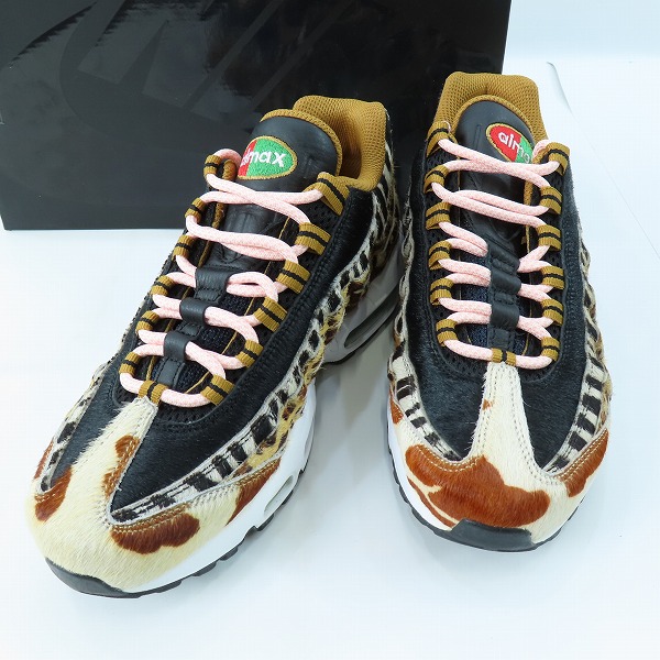 実際に弊社で買取させて頂いたNIKE×ATMOS/ナイキ×アトモス AIR MAX 95 OG DLX ANIMAL PACK エアマックス95 AQ0929-200/25