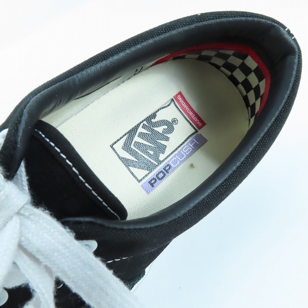 実際に弊社で買取させて頂いたVANS/バンズ SKATE ERA/スケートエラ スニーカー ブラック 500714/26.5の画像 4枚目