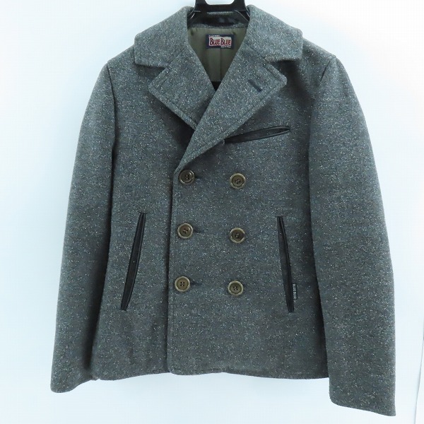 実際に弊社で買取させて頂いたBLUE BLUE/ブルーブルー MELTON P COAT/メルトン Pコート 1