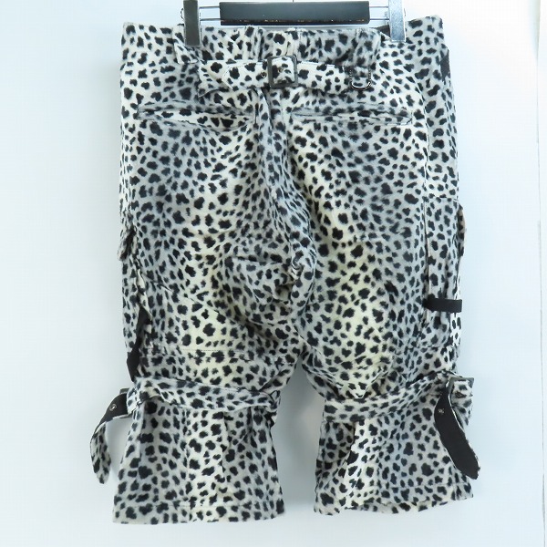 実際に弊社で買取させて頂いたRoen/ロエン レオパード ボンテージ カーゴパンツ/ハーフパンツ 32 の画像 1枚目