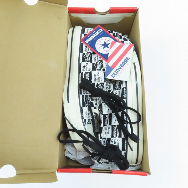 実際に弊社で買取させて頂いた【未使用】CONVERSE/コンバース ALL STAR US Coca-Cola CK HI/オールスター コカ・コーラ 1SE027/26.5の画像 8枚目