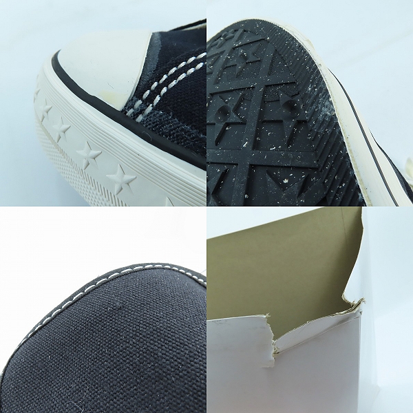 実際に弊社で買取させて頂いたCONVERSE ADDICT/コンバース アディクト COACH CANVAS HI 1CL785 スニーカー/27.0の画像 6枚目