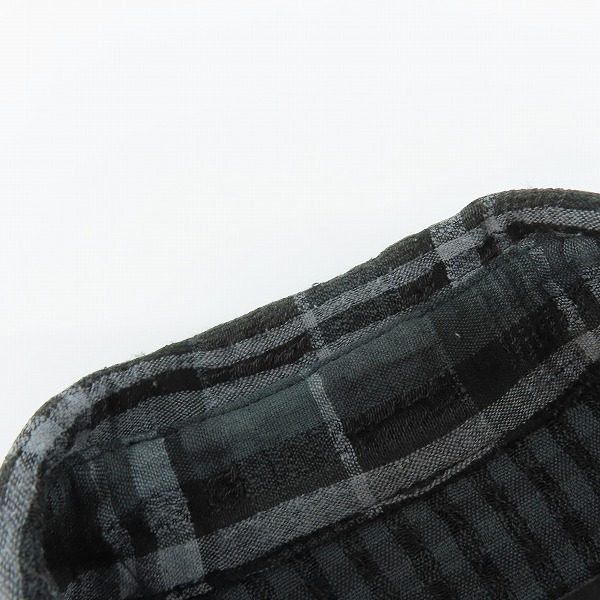 実際に弊社で買取させて頂いた【JPタグ】Chrome Hearts/クロムハーツ WESTN/ウエスタン ファンシークロスボタン ヨーク切替ガーゼチェック長袖シャツ/Mの画像 6枚目