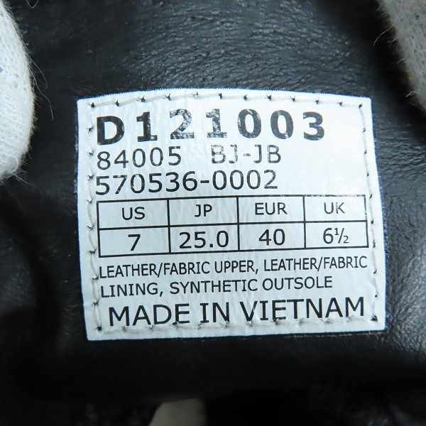 実際に弊社で買取させて頂いたDANNER/ダナー DANNER FIELD/ダナーフィールド トレッキングブーツ D121003/25.0の画像 5枚目