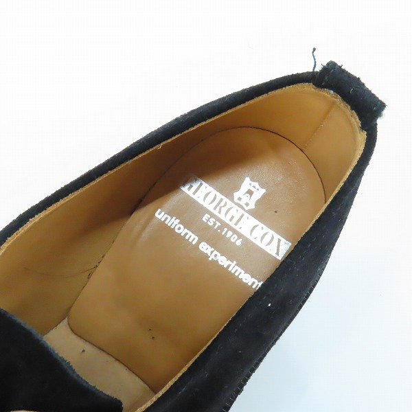 実際に弊社で買取させて頂いたGEORGE COX/ジョージコックス 厚底シューズ 15408VI 2103-201 /6の画像 4枚目