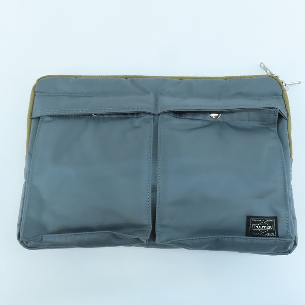 実際に弊社で買取させて頂いたPORTER/ポーター ドキュメントケース グレー