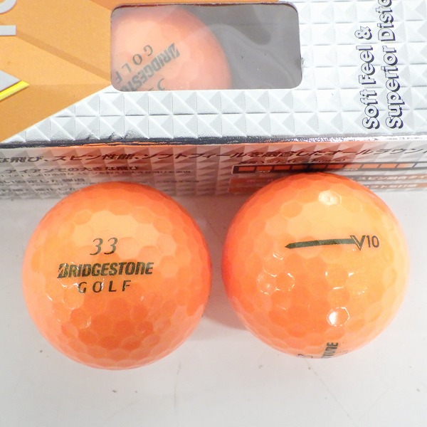 実際に弊社で買取させて頂いた【未使用】BRIDGESTONE/ブリヂストン TOURSTAGE/ツアーステージ EXTRA DISTANCE,V10 LIMITED他 ゴルフボール 5スリーブの画像 4枚目