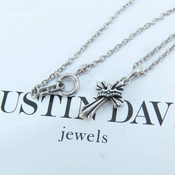 実際に弊社で買取させて頂いた【ギャラ付き】Justin Davis/ジャスティンデイビス DARLING CROSS ダーリンクロス ネックレス SNJ844