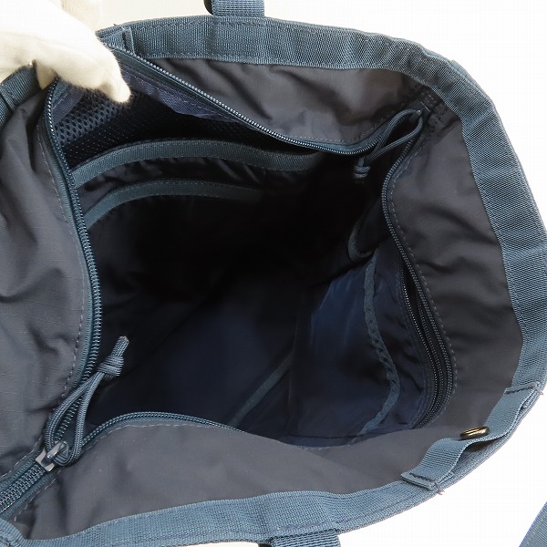 実際に弊社で買取させて頂いたBRIEFING/ブリーフィング ハンドバッグ トートバッグ ネイビーの画像 3枚目