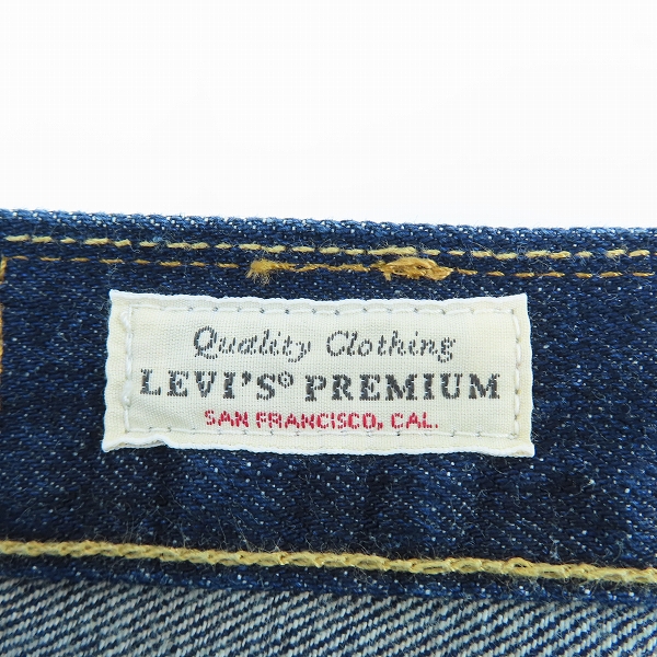 実際に弊社で買取させて頂いた【未使用】LEVI'S/リーバイス 501 ボタンフライ デニムパンツ 00501-1485/W32×L32の画像 6枚目