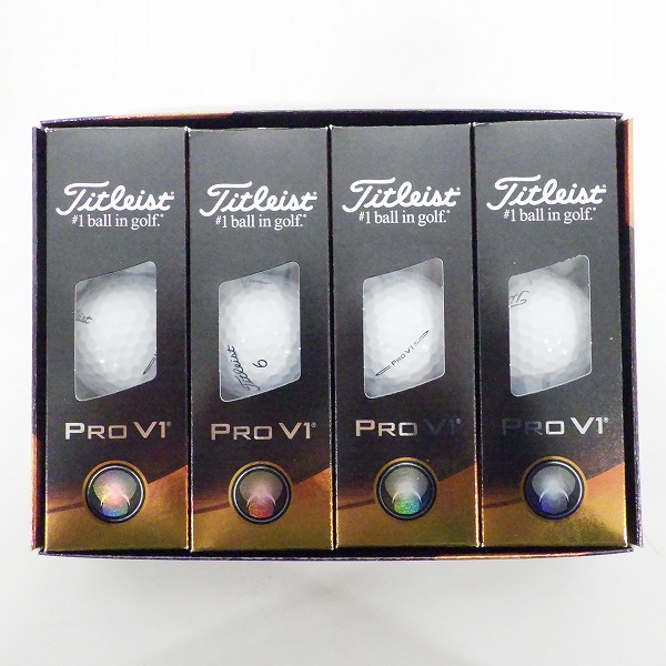 実際に弊社で買取させて頂いた【未使用】Titleist/タイトリスト PRO V1 ゴルフボール ホワイト 1ダース