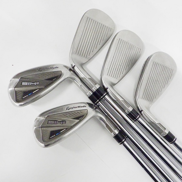 実際に弊社で買取させて頂いたTaylorMade/テーラーメイド SiM 2 MAX アイアン #6～9,Pw 5本セット KBS MAX MT 85 FLEX:Sの画像 3枚目
