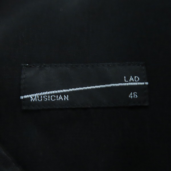 実際に弊社で買取させて頂いたLAD MUSICIAN/ラッドミュージシャン 19AW フェザーリーフ 長袖 ビッグ シャツ 2219-134/46の画像 2枚目
