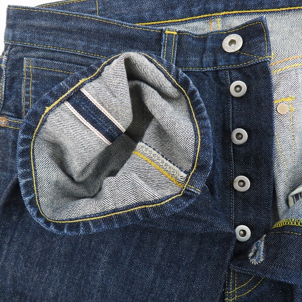 実際に弊社で買取させて頂いたLEVIS/リーバイス VINTAGE CLOTHING S501XX 1944年大戦モデル復刻 デニムパンツ 44501-0072 W33の画像 2枚目