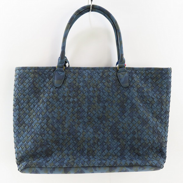 実際に弊社で買取させて頂いた【未使用】BEAMS LIGHTS/ビームスライツ カモフラ 編み込み トートバッグの画像 1枚目