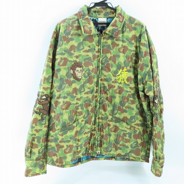 実際に弊社で買取させて頂いたREADYMADE×A BATHING APE/レディメイド×アベイシングエイプ VIETNAM JUMPER ベトナムジャンパー RE-AP-CM-00-00-003/L