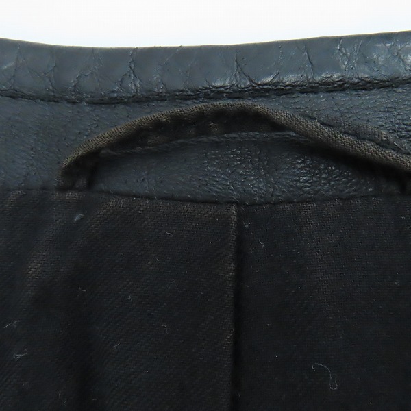 実際に弊社で買取させて頂いたJOURNAL STANDARD/ジャーナルスタンダード 豚革 レザージャケット/ブルゾン 38の画像 5枚目