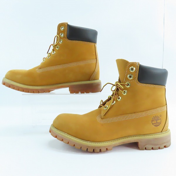 実際に弊社で買取させて頂いたTimberland/ティンバーランド プレミアム 6インチ ウォータープルーフ ブーツ 10061/9Wの画像 3枚目