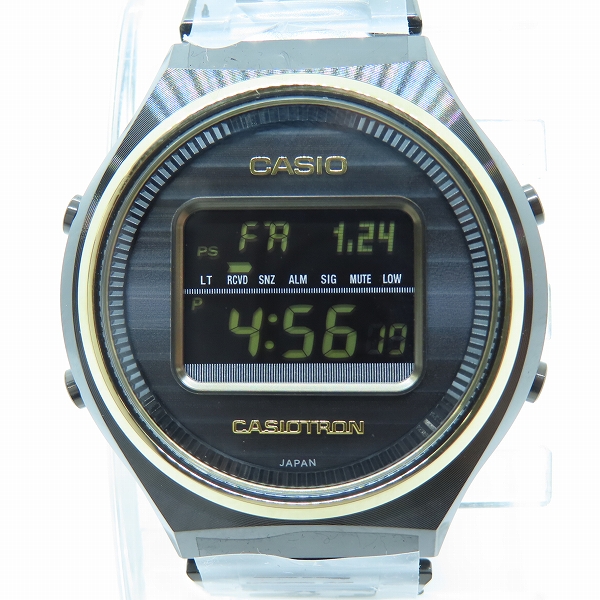 実際に弊社で買取させて頂いた【未使用】 CASIO/カシオ CASIOTRON/カシオトロン 50TH ANNIVERSARY/50周年記念 TRN-50ZE-1AJRの画像 1枚目