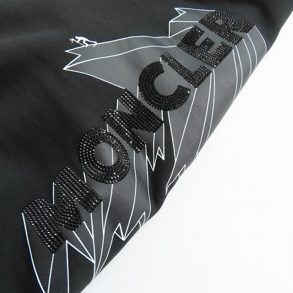 実際に弊社で買取させて頂いたMONCLER/モンクレール MAGLIA CON CAPPUCCIO ラインストーンパーカー G20928G00013/2の画像 9枚目