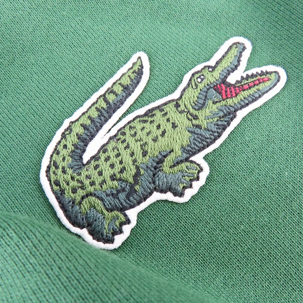 実際に弊社で買取させて頂いた【未使用】LACOSTE/ラコステ ワッペン フーディパーカー SH6404L/Lの画像 6枚目