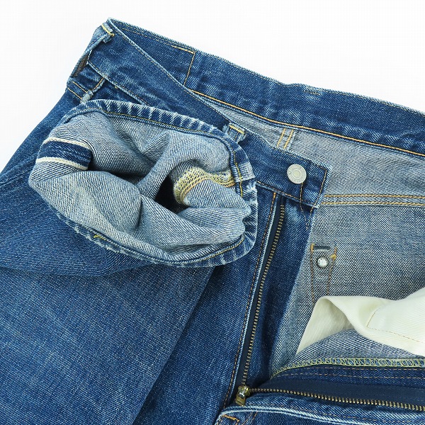 実際に弊社で買取させて頂いたDENIME/ドゥニーム TALONジップ デニムパンツの画像 2枚目