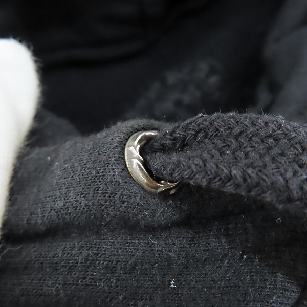 実際に弊社で買取させて頂いたChrome Hearts/クロムハーツ ホースシュープリント プルオーバーパーカー Sの画像 9枚目