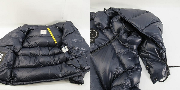 実際に弊社で買取させて頂いた【JPタグ】MONCLER×FRAGMENT/モンクレール×フラグメント DESIGN HANTIUM GIUBBOTTO ダウンジャケット/G209U1A0001753A0E/3の画像 7枚目