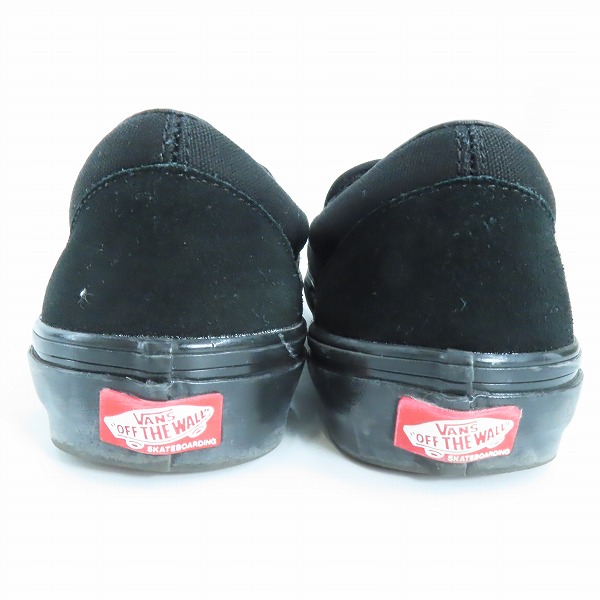 実際に弊社で買取させて頂いたVANS/バンズ SKATE SLIP-ON スリッポン 500714 ブラック 26.5の画像 1枚目