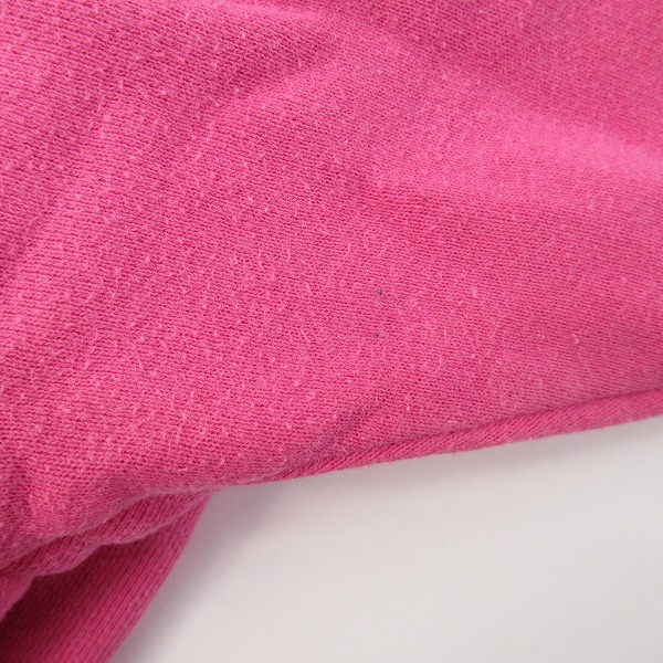 実際に弊社で買取させて頂いたHYSTERIC GLAMOUR/ヒステリックグラマー ヒスガール プリント ジップアップパーカー ピンク 0204CF06/Lの画像 7枚目