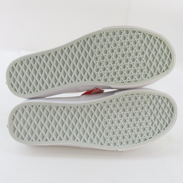 実際に弊社で買取させて頂いた【未使用】vans/バンズ authentic white ローカットスニーカー 9の画像 2枚目
