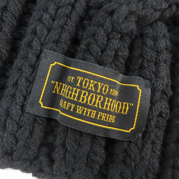 実際に弊社で買取させて頂いたNEIGHBORHOOD/ネイバーフッド フィッシャーマン ニットマフラー 172MANH-AC01の画像 2枚目