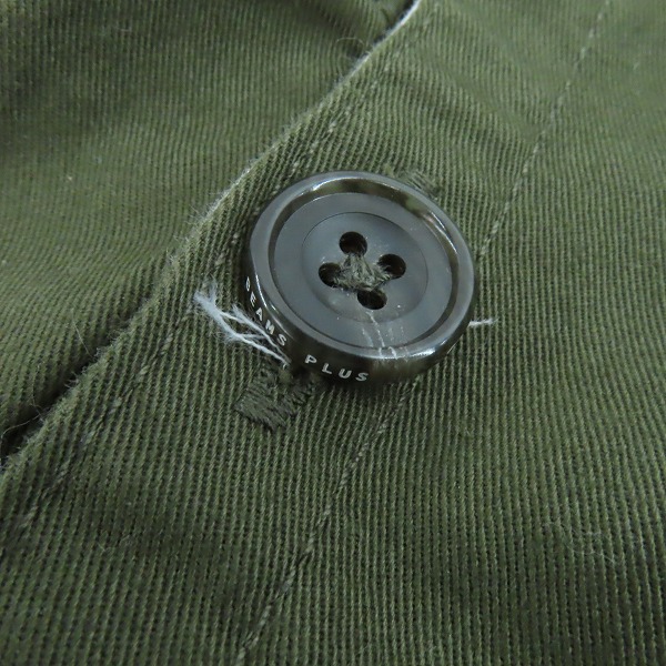 実際に弊社で買取させて頂いたBEAMS PLUS/ビームスプラス コットンツイル スリム ジムパンツ/Ｌの画像 7枚目