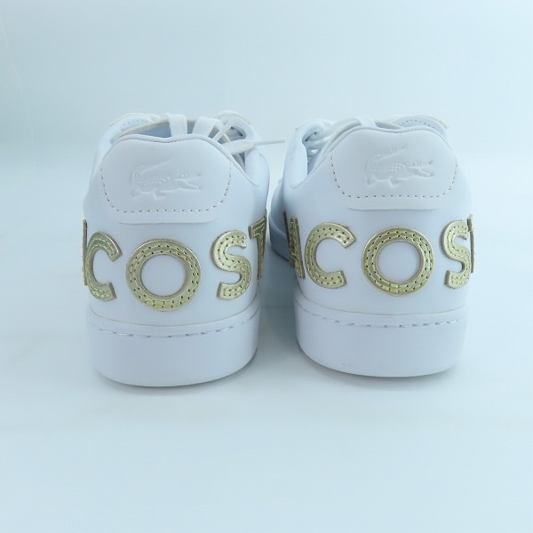 実際に弊社で買取させて頂いたLACOSTE/ラコステ CARNABY EVO ローカットスニーカー ホワイト SM00860/25.5の画像 1枚目