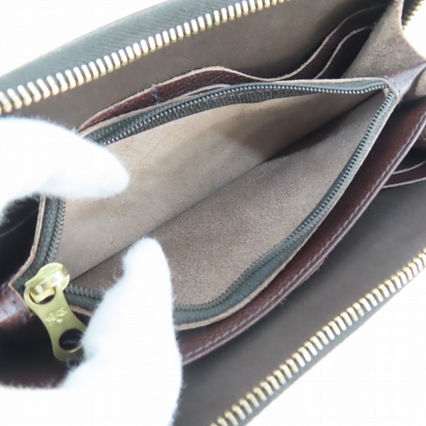 実際に弊社で買取させて頂いたIL BISONTE/イルビゾンテ STANDARD COLLECTION/スタンダードコレクション ジップアラウンド ロングウォレット/長財布の画像 6枚目