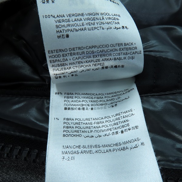 実際に弊社で買取させて頂いたMONCLER/モンクレール REPUBLIQUE/リパブリック ダウンジャケット 220914191180/2の画像 5枚目