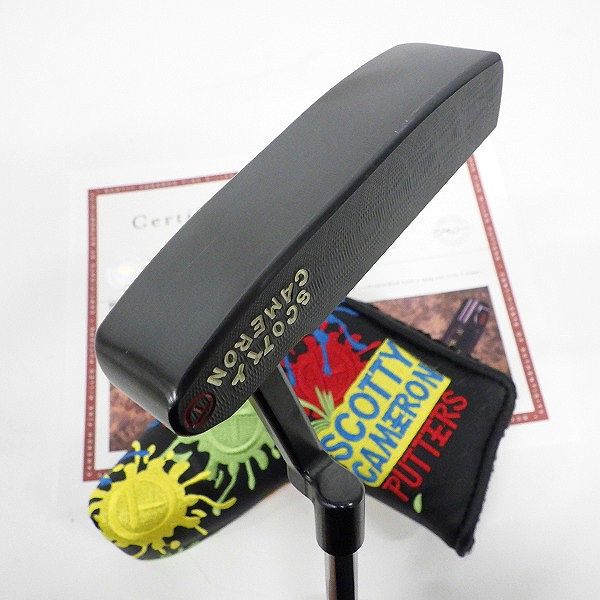 実際に弊社で買取させて頂いた【COA有り】Scotty Cameron/スコッティキャメロン サークルT 009・M 350 パター 33.125インチ ヘッドカバー付