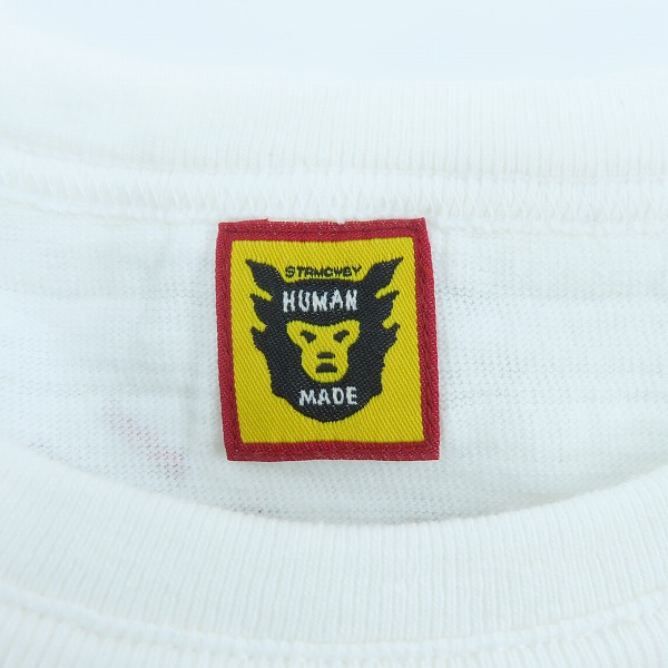 実際に弊社で買取させて頂いたHUMAN MADE×KAWS/ヒューマンメイド×カウズ 21SS T-SHIRT/Tシャツ XX22TE003 XLの画像 2枚目