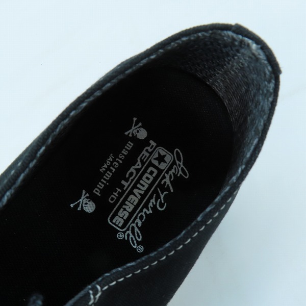 実際に弊社で買取させて頂いた【未使用】mastermind JAPAN×CONVERSE/マスターマインド×コンバース ジャックパーセル ゴアテックス  33300660/26.5の画像 4枚目